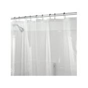 Doublure de rideau de douche imperméable en peva pour salle de bain - 72' x 72', clair