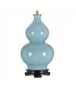 Lampe de table Harbin bleu 43 Cm