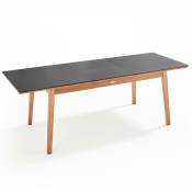 Oviala - Table de jardin extensible en bois d'eucalyptus