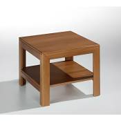 Pegane - Table basse rectangulaire avec étagère en