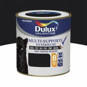 Peinture multi supports extérieure garantie 8 ans Dulux Valentine satin noir 0 5L