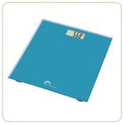 Pese-personne électronique Little Balance 160 kg max - plateau verre trempé - couleur turquoise