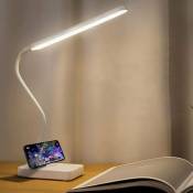 Petite lampe de bureau rechargeable à led, lampe de