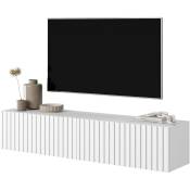 Selsey - telire - Meuble tv 140 cm - blanc
