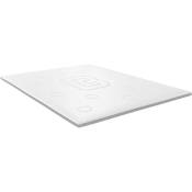 Bultex - Surmatelas Memopower à mémoire de forme 5 cm 160x200 - Blanc