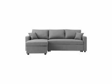 Canapé d'angle convertible grand couchage + coffre