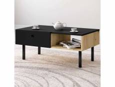 Casa olive table basse 90 cm sofia noir ZSFU000687-BKBR