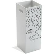 Clouds Porte-parapluie pour l'Entrée, Chambre ou Hall, Porte parapluie moderne, , Dimensions (h x l x l) 53 x 21 x 21 cm, Bois mdf, Couleur: Blanc et