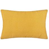 Coussin motifs otto jaune 30X50cm Atmosphera créateur d'intérieur - Jaune