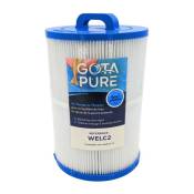 Gota Pure - Filtre piscine compatible Weltico C2 / 62612 / WELC2