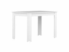 Interia table de salle à manger 110 cm kara blanc ZSFU000592-WH