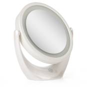 Miroir de maquillage éclairé LED 4200ºK Ø14,2Cm