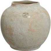 Peragashop - vase ceramique beige 21CM