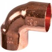 Raccord cuivre coudé 90° à souder - Femelle petit rayon - Ø 54 mm - Frabo