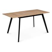 Table scandinave extensible rectangle inga 4-6 personnes