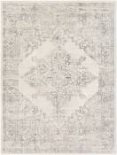Tapis Vintage Oriental Blanc/Gris 140x200