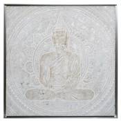 Toile peinte relief bouddha 8x78cm Atmosphera créateur