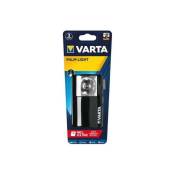Varta - Lampe torche en métal Palm Light + pile R12