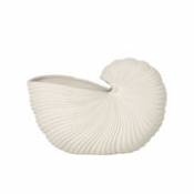 Vase Shell / Coquillage céramique - Ferm Living blanc en céramique