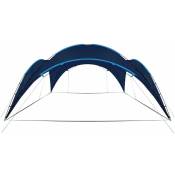 Vidaxl - Arceau de tente de réception 450x450x265 cm Bleu foncé