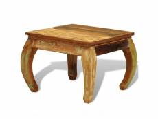 Vidaxl table basse vintage bois recyclé