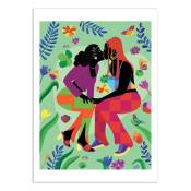 Affiche 50x70 cm - Célébration de l'amour - Aurélia Durand