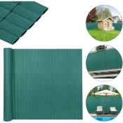 Aufun - Brise-vue en pvc - 120 x 500 cm - Vert - Protection contre le vent - Pour jardin, balcon et terrasse (120 x 500 cm, vert)