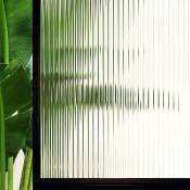 Ccykxa - Film pour fenêtre à rayures, rayures verticales, 45 x 200 cm.
