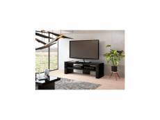 Dav 2 meuble tv 138 cm x 47 cm x 46 cm - noir 1272
