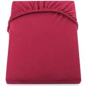 Decoking - drap nephrite couleur bordeaux jersey de coton 100-120X200