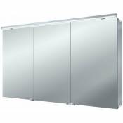 Emco - asis pure armoire de toilette à LED, 1200mm, Exécution: sans éclairage du lavabo - 979705084