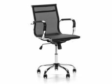 Fauteuil de bureau oxford inclinable, tissus transpirable, chaise executive avec accoudoirs, hauteur réglable, design ergonomique. I9093