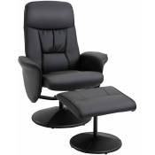 Fauteuil relax inclinable pivotant style contemporain