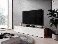 FURNIX meuble tv debout/ suspendu Zibo 160 cm vieux