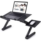 Haloyo - Support d'ordinateur Portable 360° Inclinable