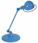 Lampe de table Loft / 1 bras - L 60 cm - Jieldé bleu en métal