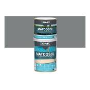 Matcosol piscine gris 1L -Résine epoxy bi- Composant grande résistance au chlore GMC gris