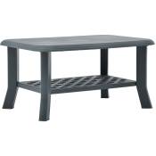 Table basse Table d'appoint pour Salon Chambre - Vert 90 x 60 x 46 cm Plastique BV408367