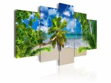 Tableau summer time taille 100 x 50 cm PD9855-100-50