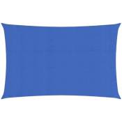 The Living Store - Voile d'ombrage 160 g/m² Bleu 2x5