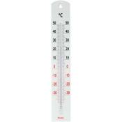 Thermomètre en plastique - 40 cm - blanc - Metaltex