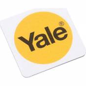 Yale Alarms Étiquette de téléphone connectée sans clé blanche