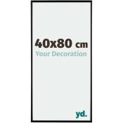 Your Decoration - 40x80 cm - Cadre Photo en Plastique Avec Verre acrylique - Anti-Reflet - Excellente Qualité - Noir Très Brillant - Cadre Decoration