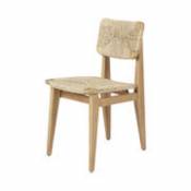 Chaise C-Chair / OUTDOOR - Teck & corde polyéthylène / Réédition 1947 - Gubi beige en plastique