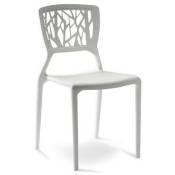 Designetsamaison - Chaise design blanche - Verdi Blanc