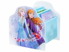 Disney frozen bibliotheque a pochettes la reine des neiges - rangement de livres pour chambre denfants - bleu DIS5013138670859