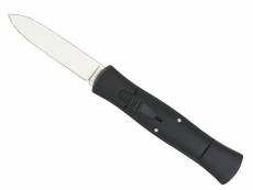 Divers - 5021 - couteau ejectable noir 10,5cm inox