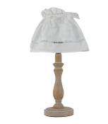 Lampe de table Lullaby 1 ampoule Bois,coton Bois
