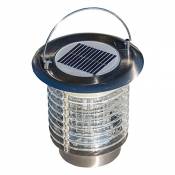 Lanterne sans fil solaire 2 en 1 anti-moustique et