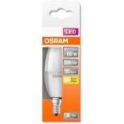 OSRAM Ampoule LED Flamme dépolie avec radiateur 7,5W=60